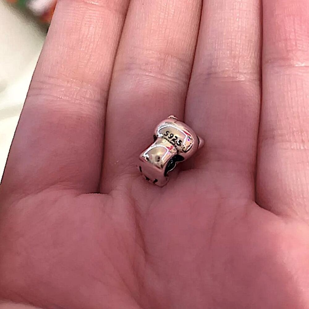 Hello Kitty Sterling Silver Charm For Pandora Bracelet Pandora Compatible - Picture 8 of 9